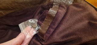 Cazadora piel sintética INSIDE marrón