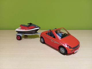 Playmobil coche y moto acuática 5133