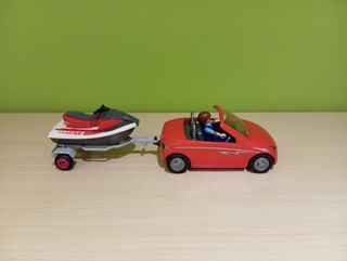 Playmobil coche y moto acuática 5133