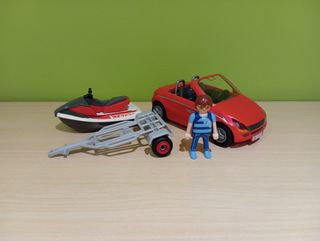 Playmobil coche y moto acuática 5133