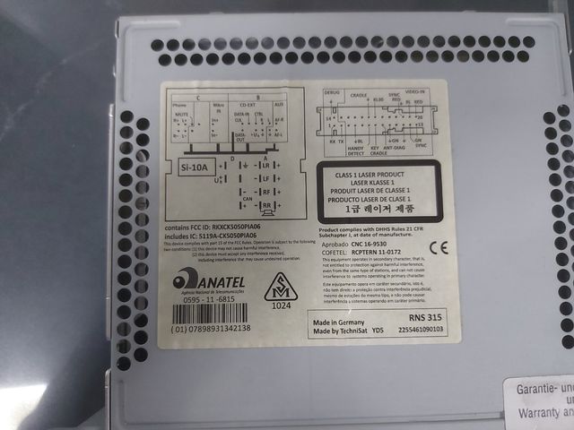 Radio CD GPS Original Volkswagen