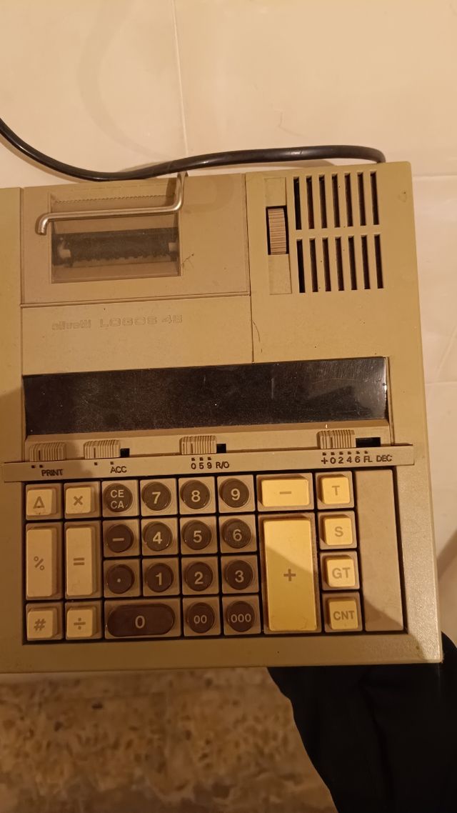 Calculadora vintage