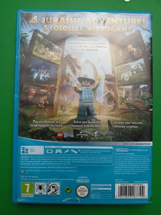 Juego Wii U Lego Jurassic World
