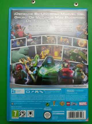 Juego Wii U Lego Marvel: Super Heroes