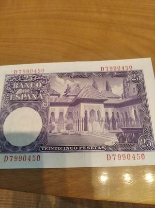 25 pesetas Albéniz