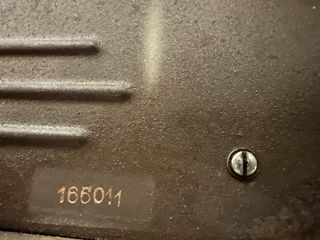 Antigua calculadora marca Iris