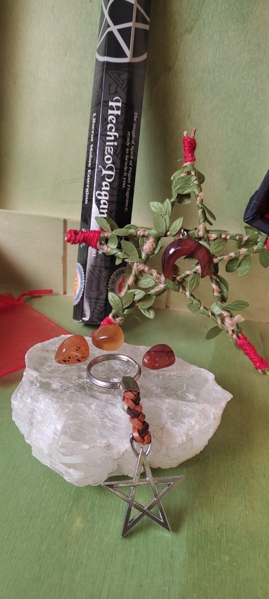 Lote mensaje 22 amuleto estrella llavero