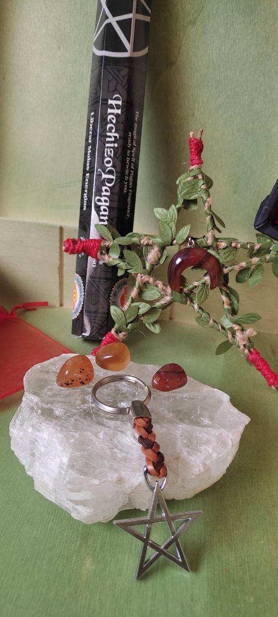 Lote mensaje 22 amuleto estrella llavero