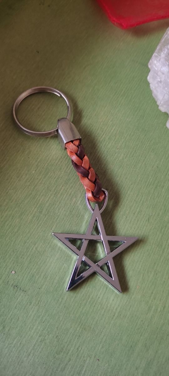 Lote mensaje 22 amuleto estrella llavero