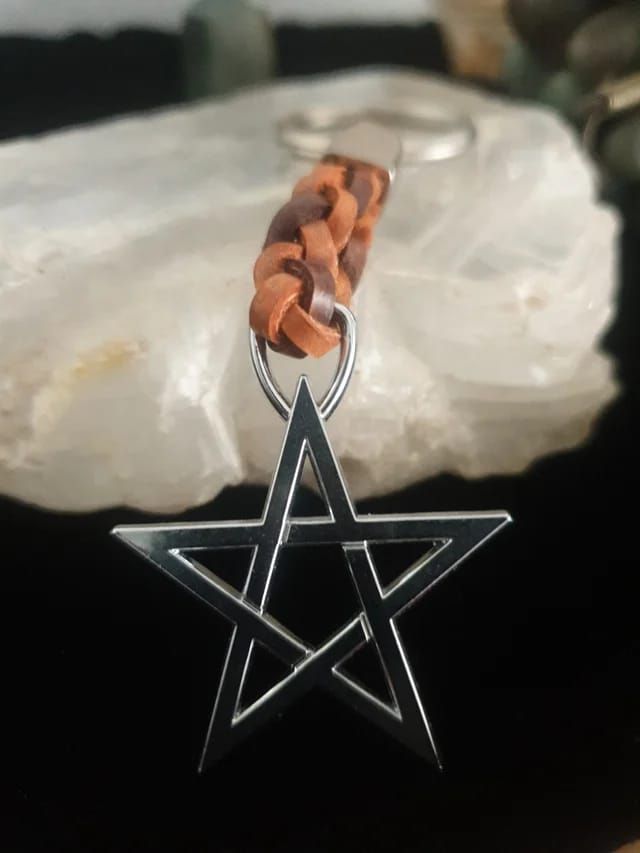 Lote mensaje 22 amuleto estrella llavero