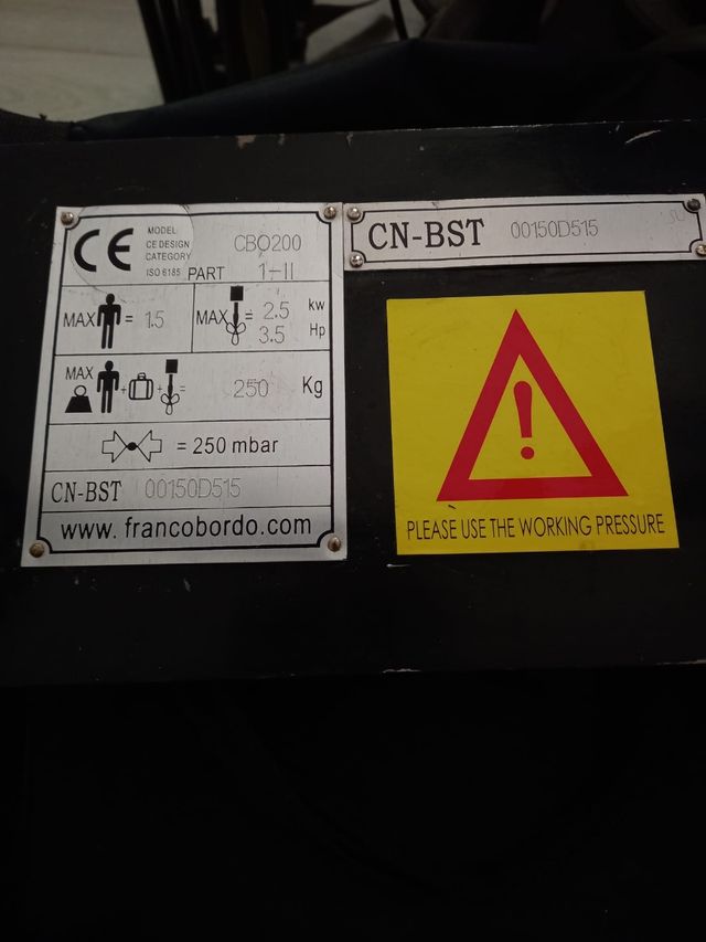 Embarcación neumática KYBIN CBO200