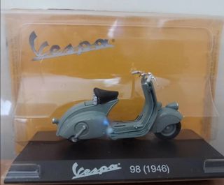 Modellino grigio Vespa 98 (1946)Nuovo Sigillato 