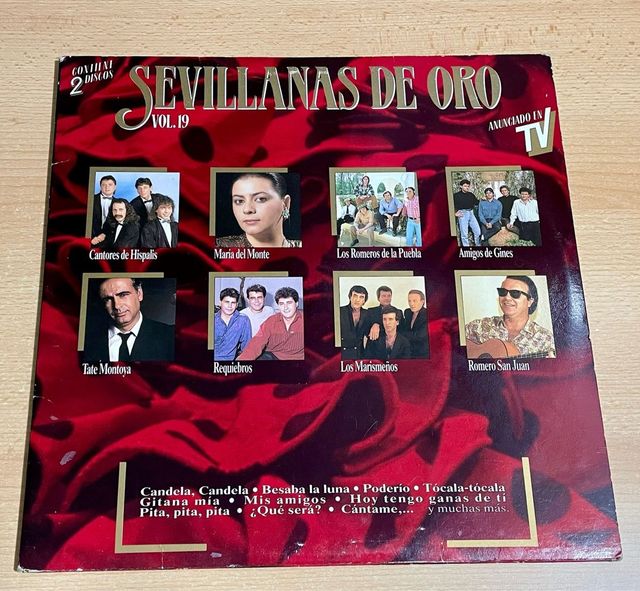 Disco vinilo Sevillanas de oro