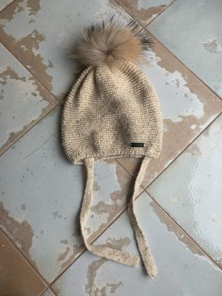 gorro beig nanos 