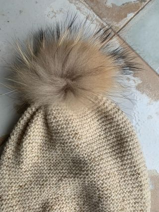 gorro beig nanos 