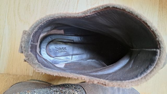 Botines marrones piel