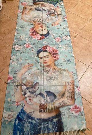 Sciarpona Frida Kahlo