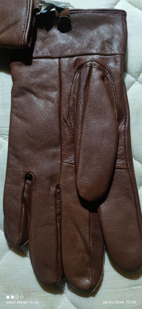 Guante piel Mujer