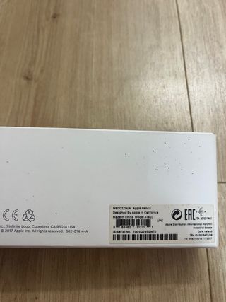 caja apple pencil 