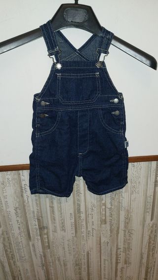 Salopette di jeans " Petit Bateau
