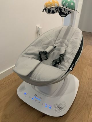 Hamaca movimiento MamaRoo 5 gris