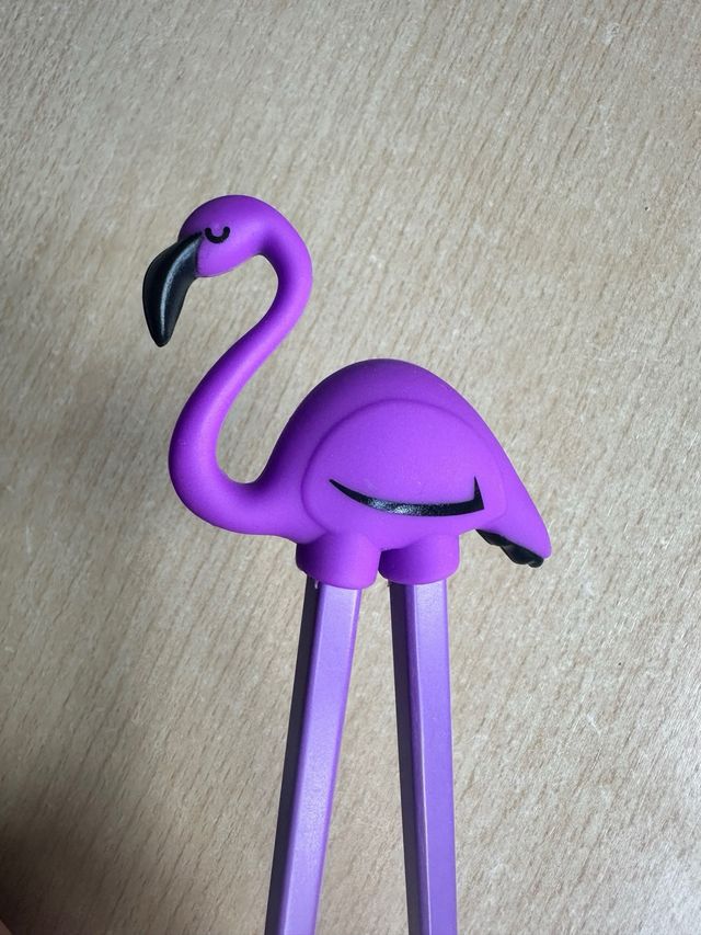 Palillos chinos de flamenco para sushi 