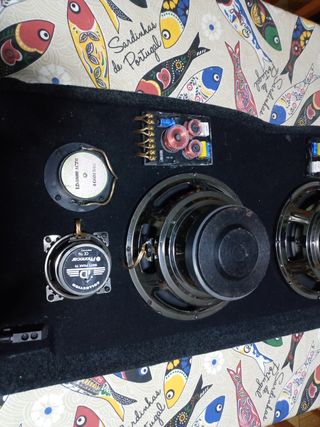 Bandeja altavoces 3 vías coche Phonocar 
