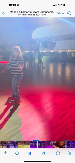 Patines Niña con set protecciones 