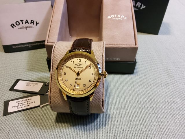 Rotary orologio automatico Swiss Made