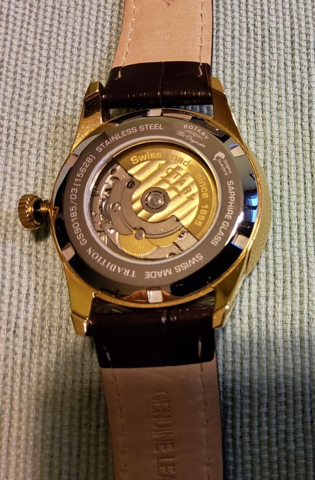 Rotary orologio automatico Swiss Made