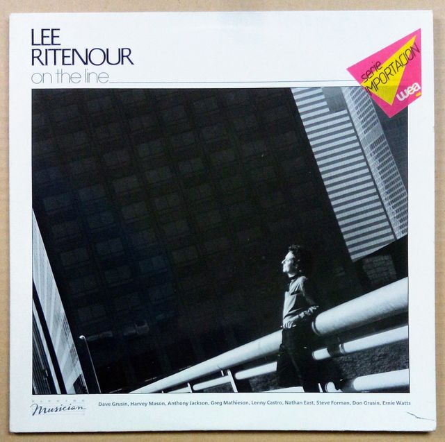 LEE RITENOUR-, ON THE LINE-, ÁLBUM 12",