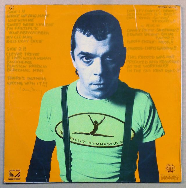 IAN DURY-, ÁLBUM VINILO 12".
