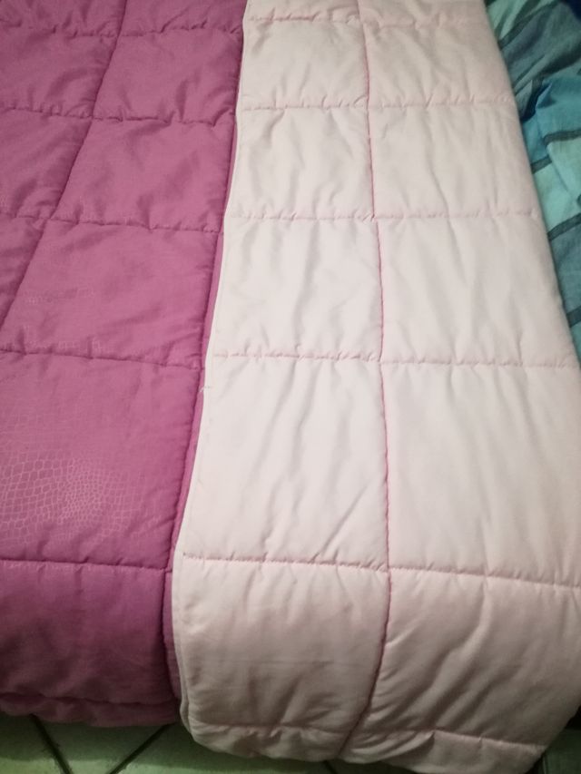 Piumone  singolo double  face "Marta Marzotto"