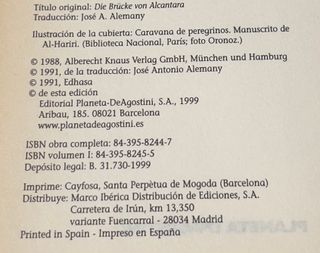 Libro - El puente de Alcántara 1