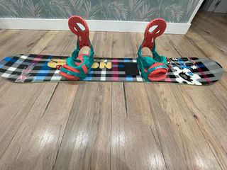 Tabla Snowboard ATOMiC+fijaciones DRAKE