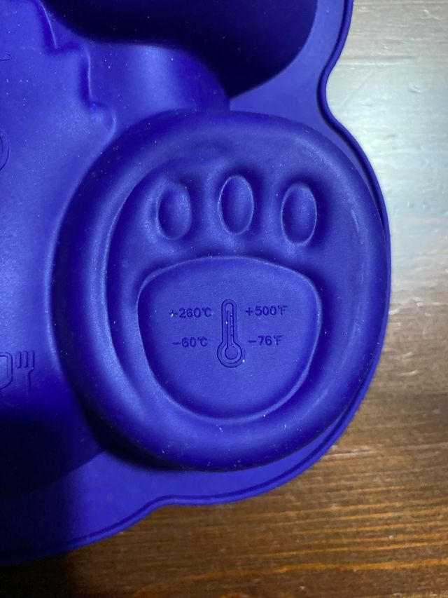 Stampo dolci orso / Cake mold silicone Böckling