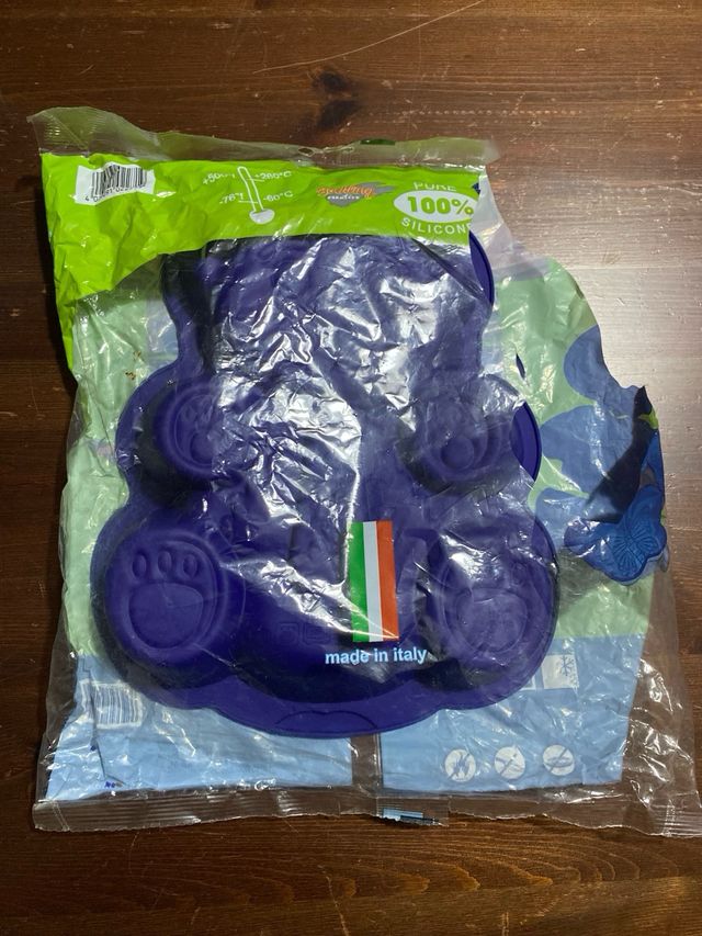Stampo dolci orso / Cake mold silicone Böckling