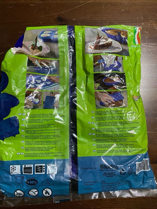 Stampo dolci orso / Cake mold silicone Böckling