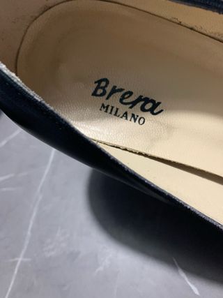 Scarpe in pelle nere, decolletè, misura 39
