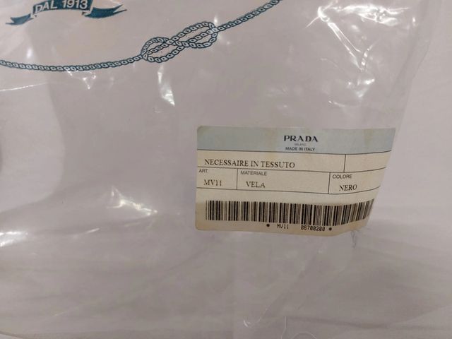 Beauty Case Prada Nero