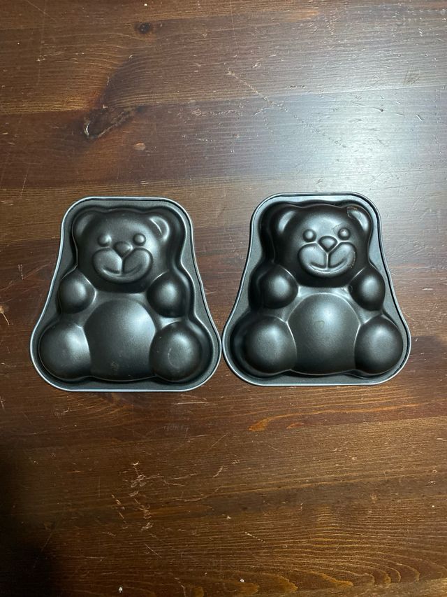Stampi dolci 2 orsetti / Cake molds 2 bears