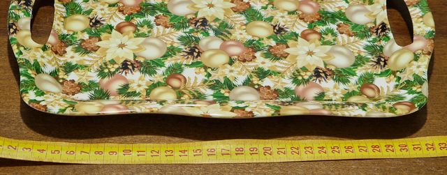 Vassoio motivi natalizi