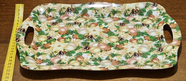 Vassoio motivi natalizi