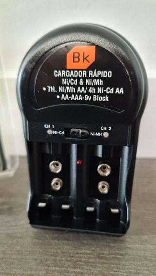 Cargador de pilas