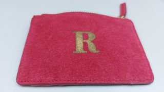 Cartera monedero Tarjetero rojo fresa gr