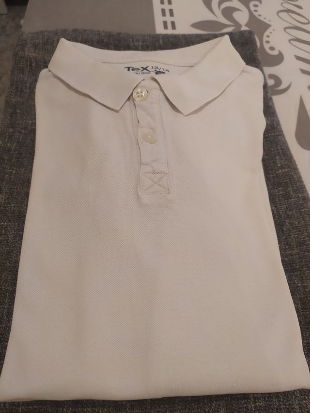 Lote de 2 polos colegio talla 14