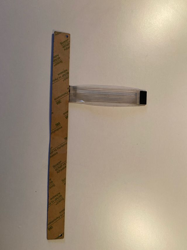 Membrana Teclado maquina de tabaco