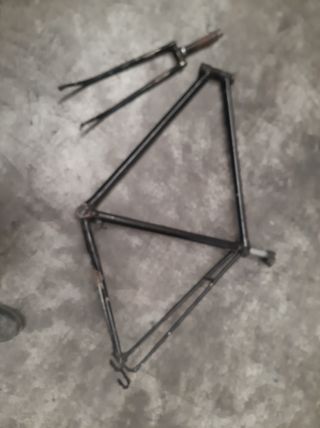 Cuadro bicicleta vintage para fixie