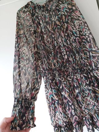 Vestido ZARA estampado