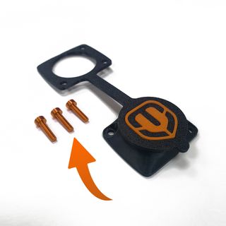 Tapa cargador Mondraker Naranja Tornillos de Color